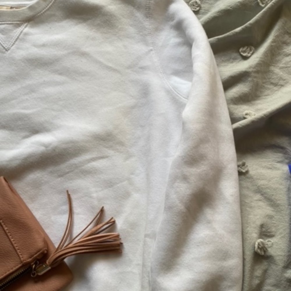 Covington Petite White Sweater